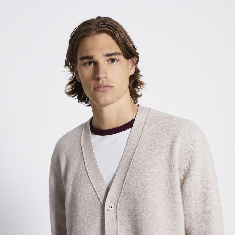 Knit cardigan "Valdemar" Beige